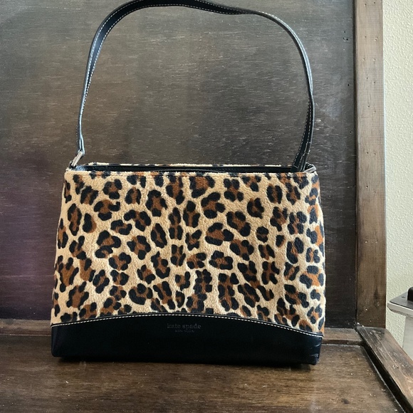 Kate Spade Leopard Shoulder Bag - Picture 1 of 9